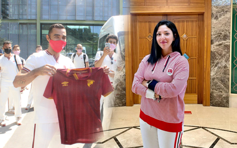 Yasemin Ecem Anagöz ve Ferhat Arıcan Olimpiyat Yolunda