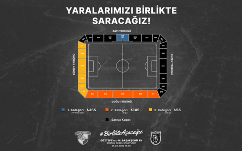 Birlikte Aşacağız | Göztepe'miz - M. Başakşehir FK Hazırlık Maçı