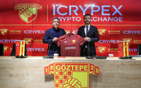 ICRYPEX Antrenman Kiti Göğüs Sponsorumuz Oldu