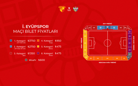 İ. Eyüpspor Maçının Biletleri Satışa Çıkıyor