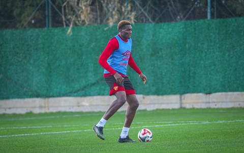 M. FATİH KARAGÜMRÜK MAÇININ HAZIRLIKLARINI TAMAMLADIK