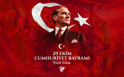CUMHURİYETİMİZİN 103. YILI KUTLU OLSUN!