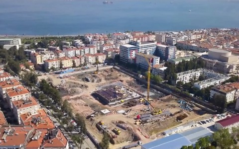 Gürsel Aksel Spor ve Sağlıklı Yaşam Merkezi Yükseliyor