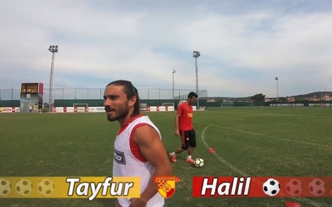 ÜST DİREK VURMA CHALLENGE - Halil x Tayfur